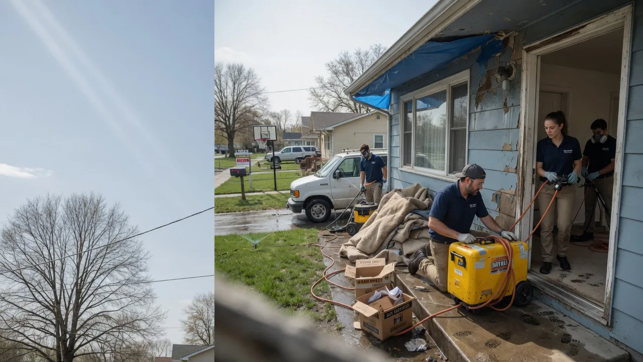 Basement Flood Cleanup in Bonfield, IL near me